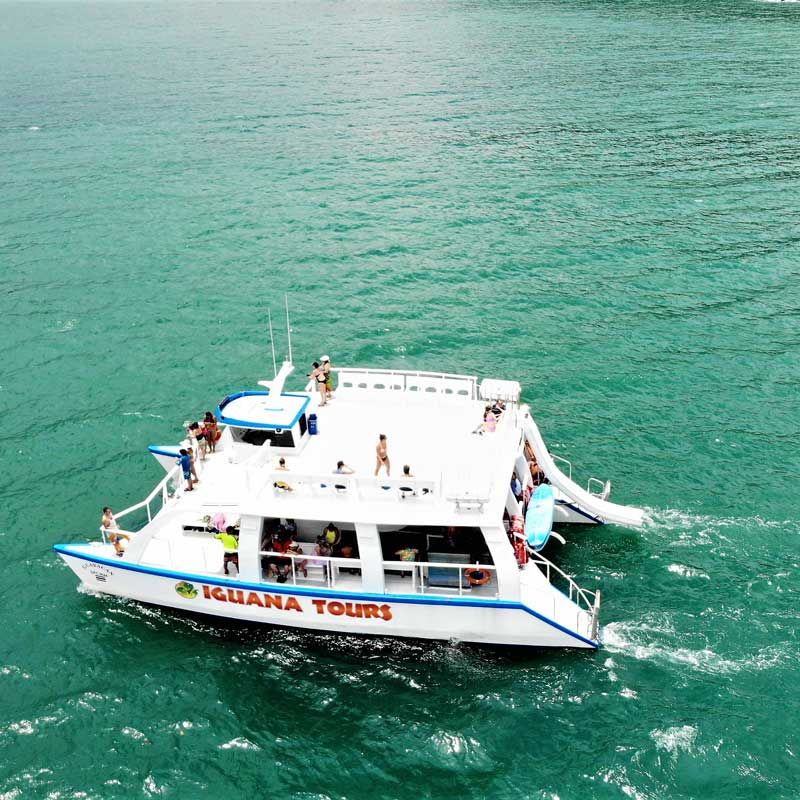iguana tours catamaran costa rica